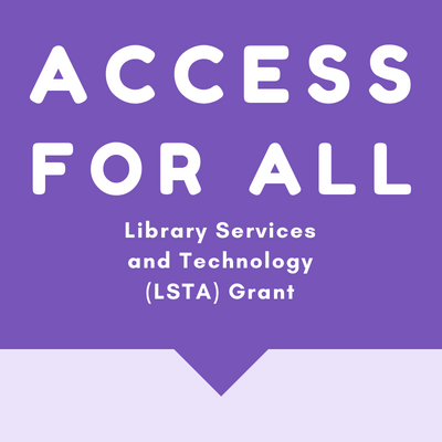 Purple Access For All Grant Logo - Click to learn more about the Access For All Grant